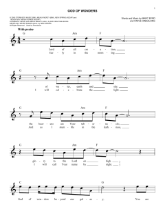 God Of Wonders von Third Day (Download) 