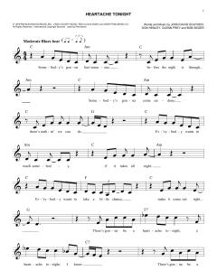 Heartache Tonight von The Eagles (Download) 