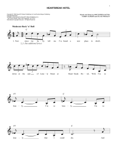 Heartbreak Hotel von Elvis Presley (Download) 