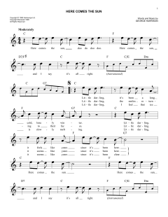 Here Comes The Sun von The Beatles (Download) 