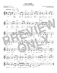 He's A Tramp von Peggy Lee (Download) 