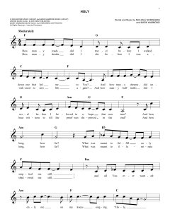 Holy von Mark Hammond (Download) 