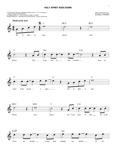 Holy Spirit Rain Down von Hillsong (Download) 