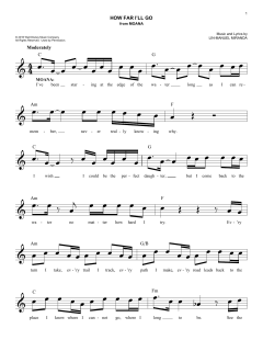 How Far I'll Go von Alessia Cara (Download) 