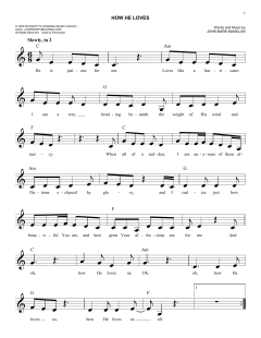 How He Loves von John Mark McMillan (Download) 