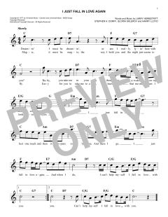 I Just Fall In Love Again von Anne Murray (Download) 