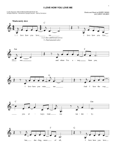 I Love How You Love Me von Barry Mann (Download) 