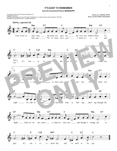 It's Easy To Remember von Wynton Marsalis (Download) 