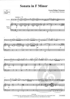Sonata in F Minor DOWNLOAD von Georg Philipp Telemann 