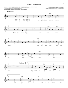 Lonely Teardrops von Jackie Wilson (Download) 