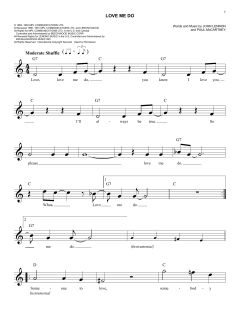 Love Me Do von The Beatles (Download) 