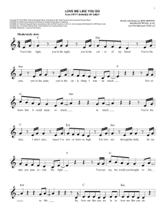 Love Me Like You Do von Ellie Goulding (Download) 