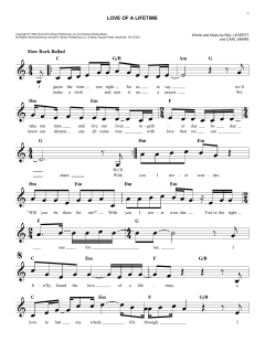 Love Of A Lifetime von Firehouse (Download) 