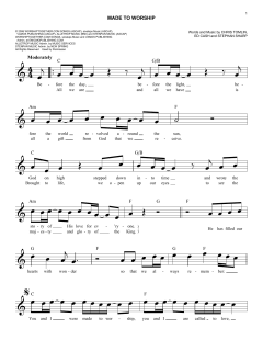 Made To Worship von Chris Tomlin (Download) 