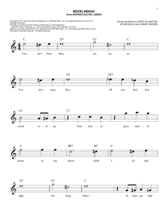 Mood Indigo von Duke Ellington (Download) 