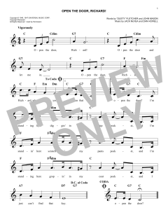 Open The Door, Richard! von Dan Howell (Download) 