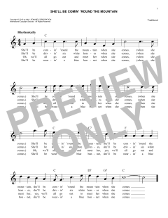 She'll Be Comin' 'Round The Mountain (Download) 