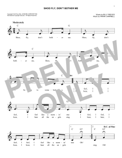 Shoo Fly, Don't Bother Me von Billy Reeves (Download) 