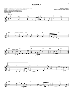 Sleepwalk von Santo & Johnny (Download) 