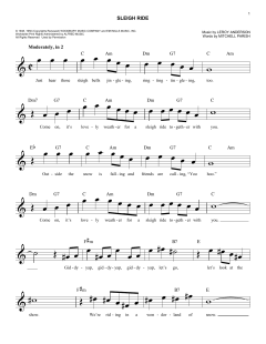 Sleigh Ride von Leroy Anderson (Download) 