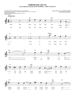 Someone Nice Like You von Anthony Newley (Download) 