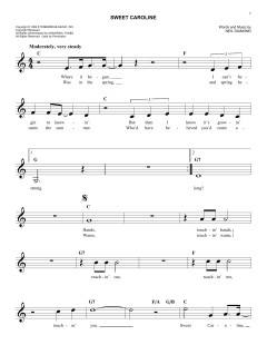 Sweet Caroline von Neil Diamond (Download) 