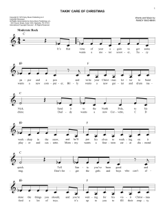 Takin' Care Of Christmas von Randy Bachman (Download) 