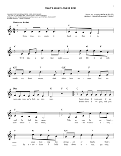 That's What Love Is For von Amy Grant (Download) 