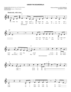 Under The Boardwalk von The Drifters (Download) 