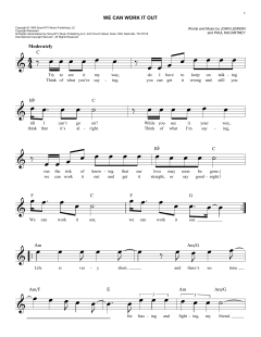 We Can Work It Out von The Beatles (Download) 