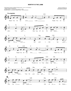 Worthy Is The Lamb von Darlene Zschech (Download) 