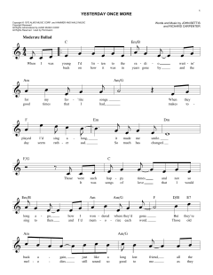 Yesterday Once More von The Carpenters (Download) 