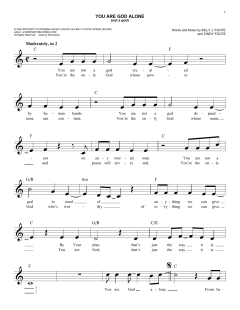You Are God Alone von Phillips, Craig & Dean (Download) 