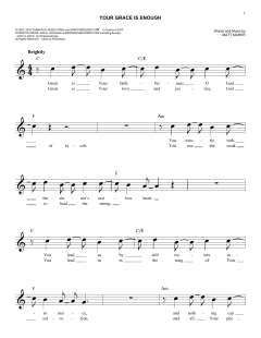 Your Grace Is Enough von Chris Tomlin (Download) 