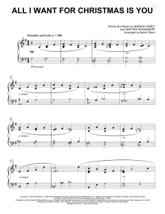 All I Want For Christmas Is You von Mariah Carey (Download) 