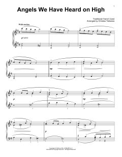 Angels We Have Heard On High von Traditional French Carol (Download) 
