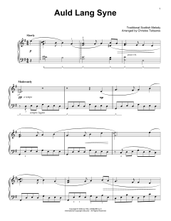 Auld Lang Syne von Traditional Scottish Melody (Download) 