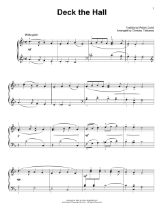 Deck The Hall von Traditional Welsh Carol (Download) 