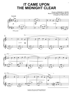 It Came Upon The Midnight Clear von Edmund Hamilton Sears (Download) 