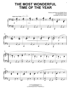 The Most Wonderful Time Of The Year von George Wyle (Download) 