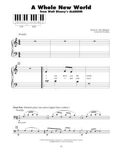 A Whole New World von Tim Rice (Download) 