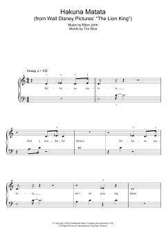 Hakuna Matata von Elton John (Download) 
