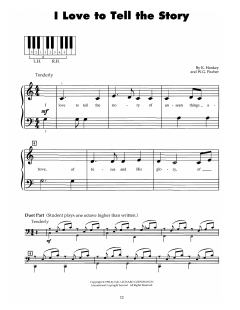 I Love To Tell The Story von William G. Fischer (Download) 