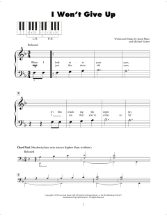 I Won't Give Up von Jason Mraz (Download) 