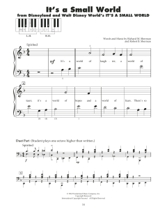 It's A Small World von Robert Bernard Sherman (Download) 