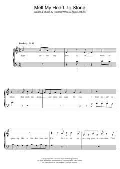 Melt My Heart To Stone von Adele (Download) 