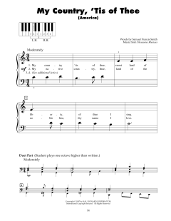 My Country, 'Tis Of Thee von Samuel F. Smith (Download) 