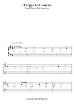 Oranges And Lemons von Traditional Nursery Rhyme (Download) 