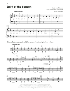 Spirit Of The Season von Glen Ballard (Download) 