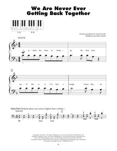We Are Never Ever Getting Back Together von Taylor Swift (Download) 